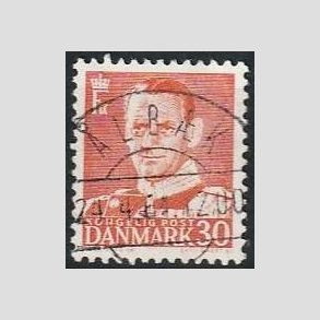 FRIMRKER DANMARK | 1952-53 - AFA 337 - Fr. IX 30 re rd - Lux Stemplet lbk