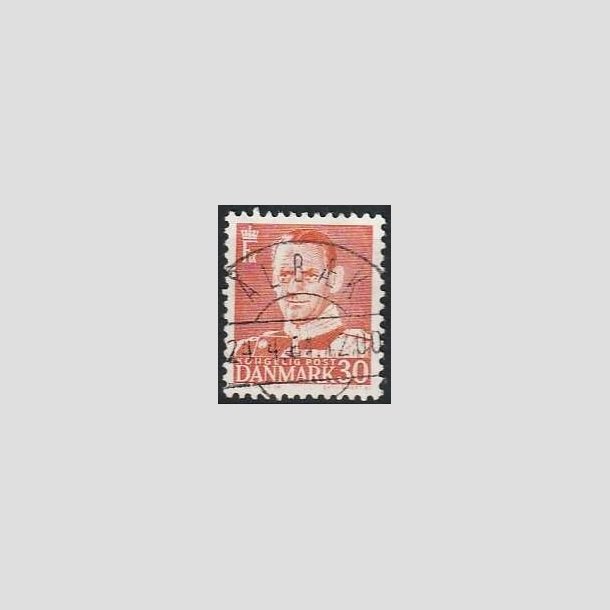 FRIMRKER DANMARK | 1952-53 - AFA 337 - Fr. IX 30 re rd - Lux Stemplet lbk