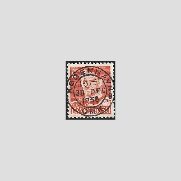 FRIMRKER DANMARK | 1952-53 - AFA 337 - Fr. IX 30 re rd - Lux Stemplet