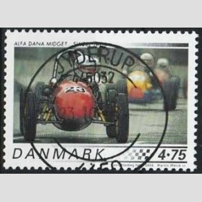 FRIM�RKER DANMARK | 2006 - AFA 1470 - Klassiske racerbiler - 4,75 Kr. Alfa Dana - Pragt Stemplet Jyderup