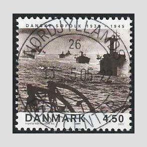 FRIM�RKER DANMARK | 2005 - AFA 1435 - Danske s�folk - 4,50 Kr. Konvoj - Pragt Stemplet