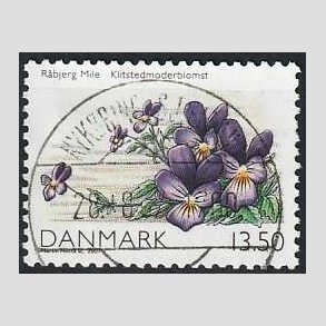 FRIM�RKER DANMARK | 2007 - AFA 1515 - Danmarks natur I - 13,50 Kr. flerfarvet - Pragt Stemplet 