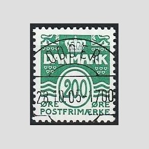 FRIM�RKER DANMARK | 2005 - AFA 1447 - B�lgelinie - 200 �re olivengr�n - Pragt Stemplet Odder