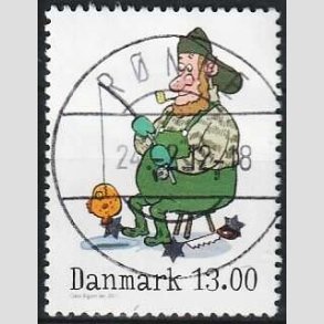 FRIMRKER DANMARK | 2011 - AFA 1685A - Vintereventyr - 13,00 Kr. flerfarvet fra miniark - Pragt Stemplet Rnne