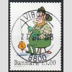 FRIM�RKER DANMARK | 2011 - AFA 1685 - Vintereventyr - 13,00 Kr. flerfarvet - Pragt Stemplet Viborg