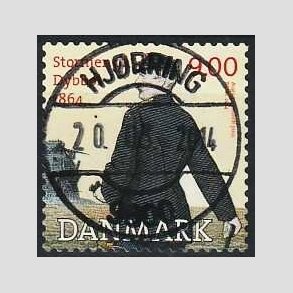 FRIM�RKER DANMARK | 2014 - AFA 1770 - Dybb�l 1864 - 9,00 Kr. flerfarvet - Lux Stemplet Hj�rring