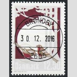 FRIM�RKER DANMARK | 2013 - AFA 1758A - Vinterstemning - 12,50 Kr. flerfarvet fra miniark - Pragt Stemplet