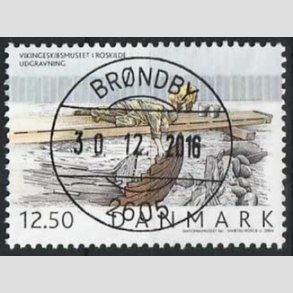 FRIM�RKER DANMARK | 2004 - AFA 1403 - Vikingeskibsmuseet - 12,50 Kr. Udgravning - Pragt Stemplet Br�ndby