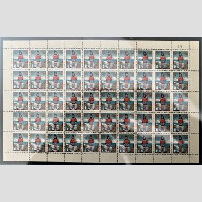 JULEM�RKER DANMARK | 1921 - Gr�nl�nderinde - i ufoldet helark - Postfrisk (Klik for beskrivelse)