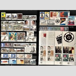 FRIMRKER DANMARK | SAMLING | 2001-2005 komplet incl. miniark - Postfrisk