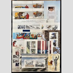 FRIMRKER DANMARK | SAMLING | 2001-2005 komplet incl. miniark - Postfrisk