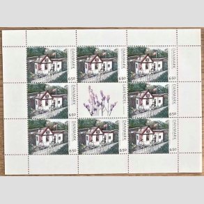 FRIM�RKER DANMARK | 2008 - AFA 1549 (SM�ARK NR. 35) - Kolinihaver - 6,50 kr. flerfarvet x 8 - Postfrisk